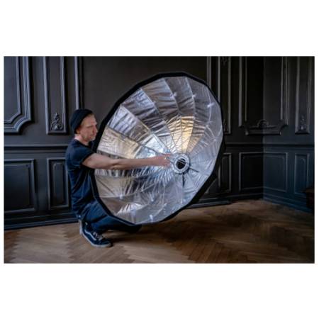 Newell 120 cm - softbox w użyciu 2